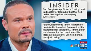 MSNBC analyst attacks Dan Bongino