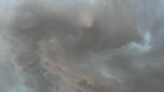 View From Below a Funnel Cloud