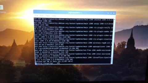 Running Raspberry Pi OS Update Utility