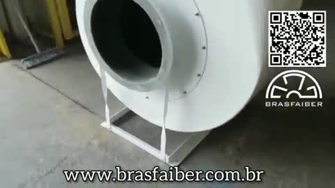 Exaustor Industrial em Fibra de Vidro | Brasfaiber Brasil