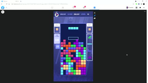 Facebook Tetris 295,537