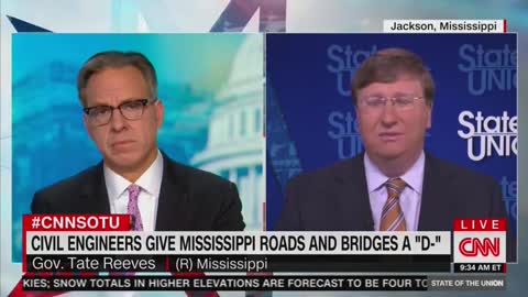 Jake Tapper and Gov. Tate Reeves Discuss The American Jobs Plan