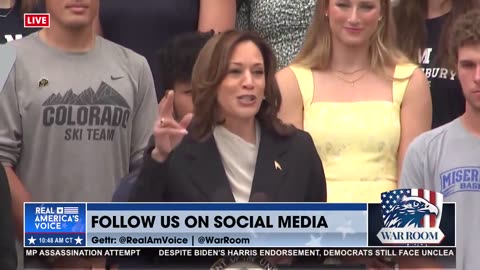 Kamala Harris Issues First Public Remarks Since Biden Ended Re-Election Campaign