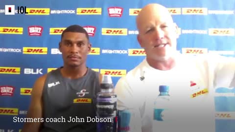 John Dobson gives a rare insight into Damian Willemse's character