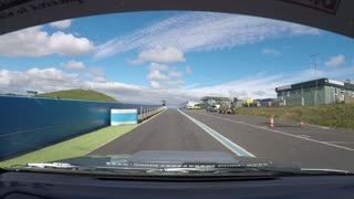 Subaru Impreza Turbo at Knockhill Racetrack in Scotland, SuperLap Scotland, SLS, Reverse Direction