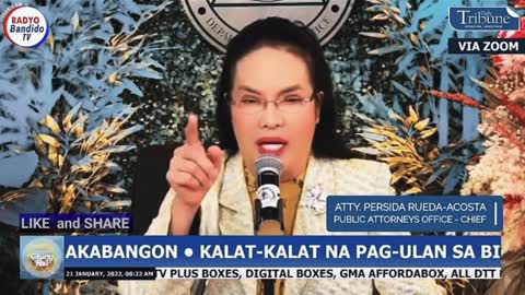 🟡PAO Chief Persida Acosta: Maraming Na Linlang Sa Bakuna Nila