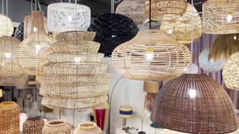 Bamboo lamp manufacturing wholesale