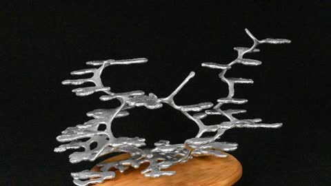 Anthill Art Casting Sculpture, Harvester Ant Aluminum Casting # 102