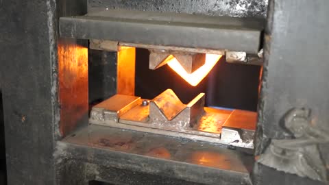 Making Damascus steel from fishing hooks - Calming video / ASMR
