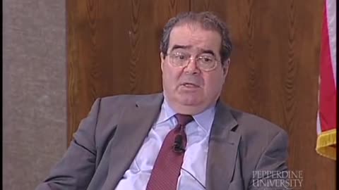 Conversation with Supreme Court Justice Antonin Scalia at Pepperdine University, 2009