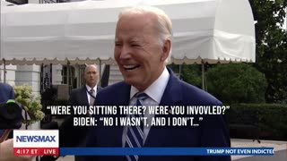 Joe Biden tells media Hunter is just a Liar!