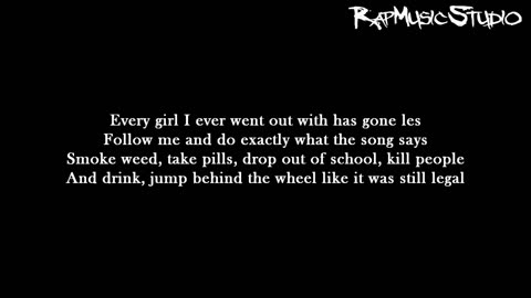 Eminem Role Model ｜ Lyrics on screen