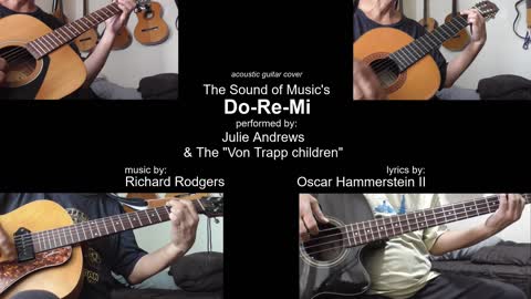 Guitar Learning Journey: The Sound of Music's "Do Re Mi" cover - instrumental