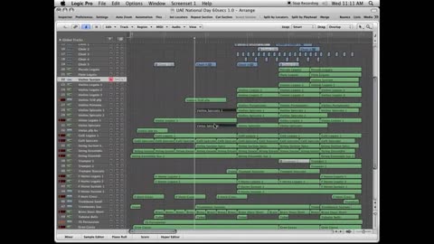 "National Day" Logic Pro Template - Download Project Template (Epic Orchestral Music)