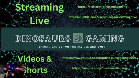 DinosaursGaming: Old Man Gamer Having, Fun Playing