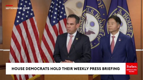 JUST IN- Pete Aguilar Asked Point Blank If Bob Menendez Should Resign