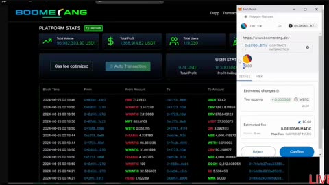 BOOMERANG - BEST LIVE DEMO SUCCESS TRADES - AI BOT CRYPTO ARBITRAGE PROFITS - TOP TEAM ROB BUSER