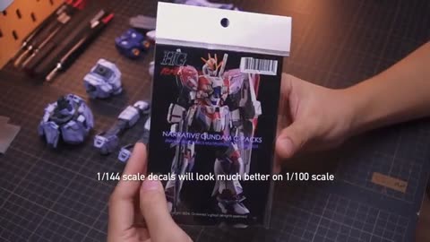 Back to Basics : How To Do Shadings On Gunpla : MG Narrative Gundam Ver.Ka