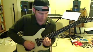 Mike Kelly Playing "Crossroads" Guitar Solo