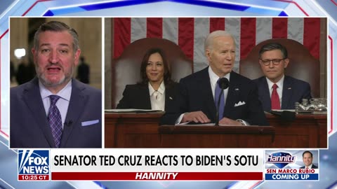 'Angry, bitter, screaming' Biden issued an 'extreme' campaign speech, not a SOTU: Ted Cruz