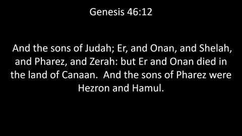 KJV Bible Genesis Chapter 46