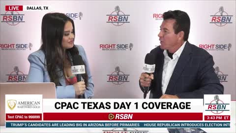 CPAC 2022 in Dallas, Tx | Interview With John Schnatter | Founder of Papa John's 8/4/22