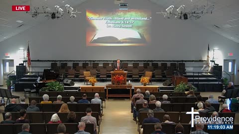 LIVE: Providence Baptist Church on RSBN - Sunday, November 12, 2023