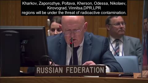 Russia's Permanent Representative to the UN Security Council Vasily Nebenzya: