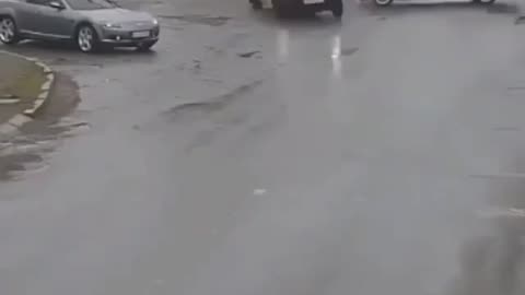 Man Wrecks Car And Turn Into a - (Trackstar)