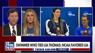 Tucker Carlson: Riley Gaines who tied Lia Thomas speaks out (Apr 6, 2022)