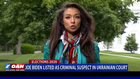 Joe Biden named as a suspect in a criminal case in Ukraine for bribery