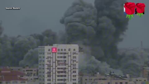 Israeli forces hit back at Hamas as shocking visuals from Gaza city emerge(720P_HD)