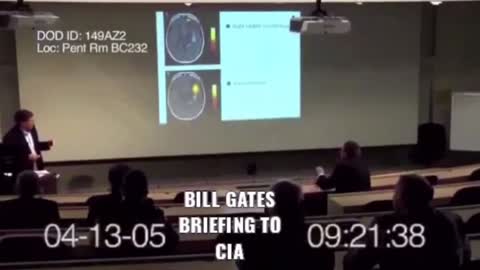 2005: Bill Gates CIA Briefing