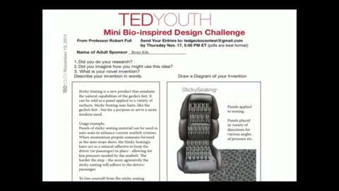 Mini Bionic Challenge to get you thinking about these products