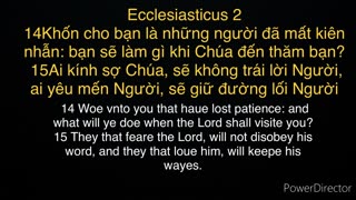 Thánh Ca Bài Hát Ecclesiasticus(Sirach)2 Chuẩn Bị Tấm Lòng Và Tâm Trí Bạn #khen #vietnamese #ahayah