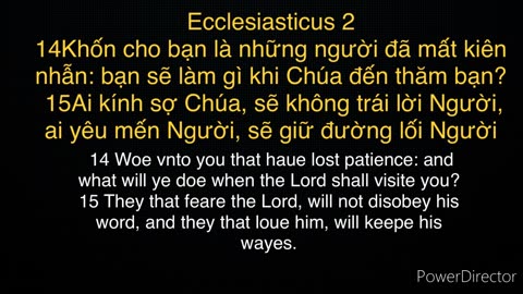 Thánh Ca Bài Hát Ecclesiasticus(Sirach)2 Chuẩn Bị Tấm Lòng Và Tâm Trí Bạn #khen #vietnamese #ahayah
