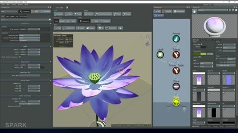 Modeling Of Lotus Petals