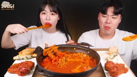 korean food mukbang asrm