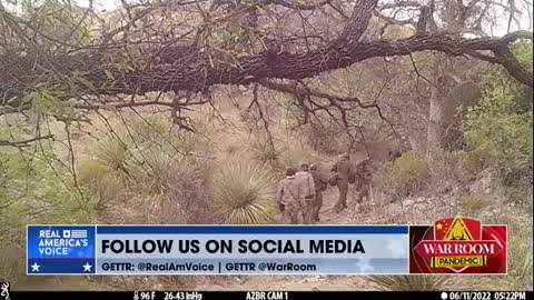 Mexican Cartel Bunkers amassing on the southern border of the US.