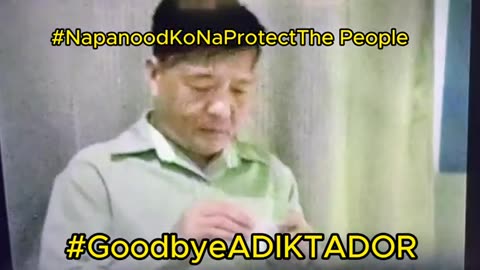 GOOD BYE ADICTADOR PRESIDENT OF THE PHILIPPINES