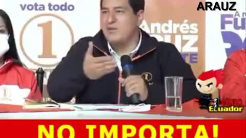El Lelo Arauz, amante d Rafael Correa,afirma q no importa si le da COVID a los jóvenes y contagien