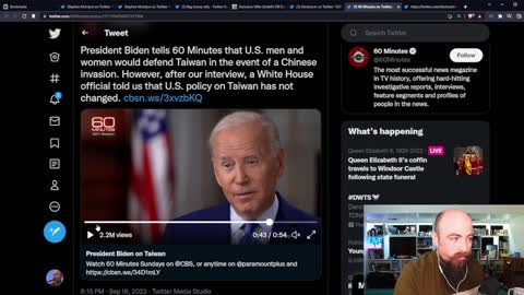 Biden Admin's Contradictions on China and Taiwan