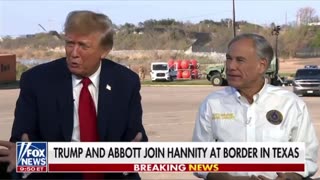 Exclusive President Trump interview part 3 joined by Governor Greg Abbott