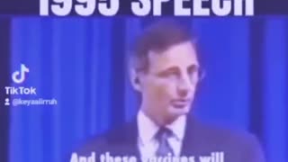 Speech from 1995 on Mandatory Vaccines