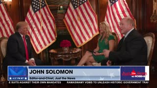Donald Trump Interview with John Solomon- October 6, 2023