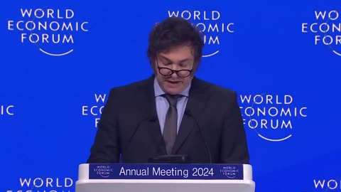 Special address by Javier Milei, President of Argentina _ Davos 2024 _ World Economic Forum