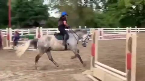 Horse FAILS & FALLS 2018 _ Equi Rider (360p)