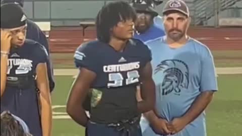 This is the moment a high school football player in San Diego reunited rt