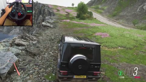 Mercedes-Benz AMG G 65 G Wagon (640hp) - Offroading - Forza Horizon 4 - Logitech g29 gameplay-4K