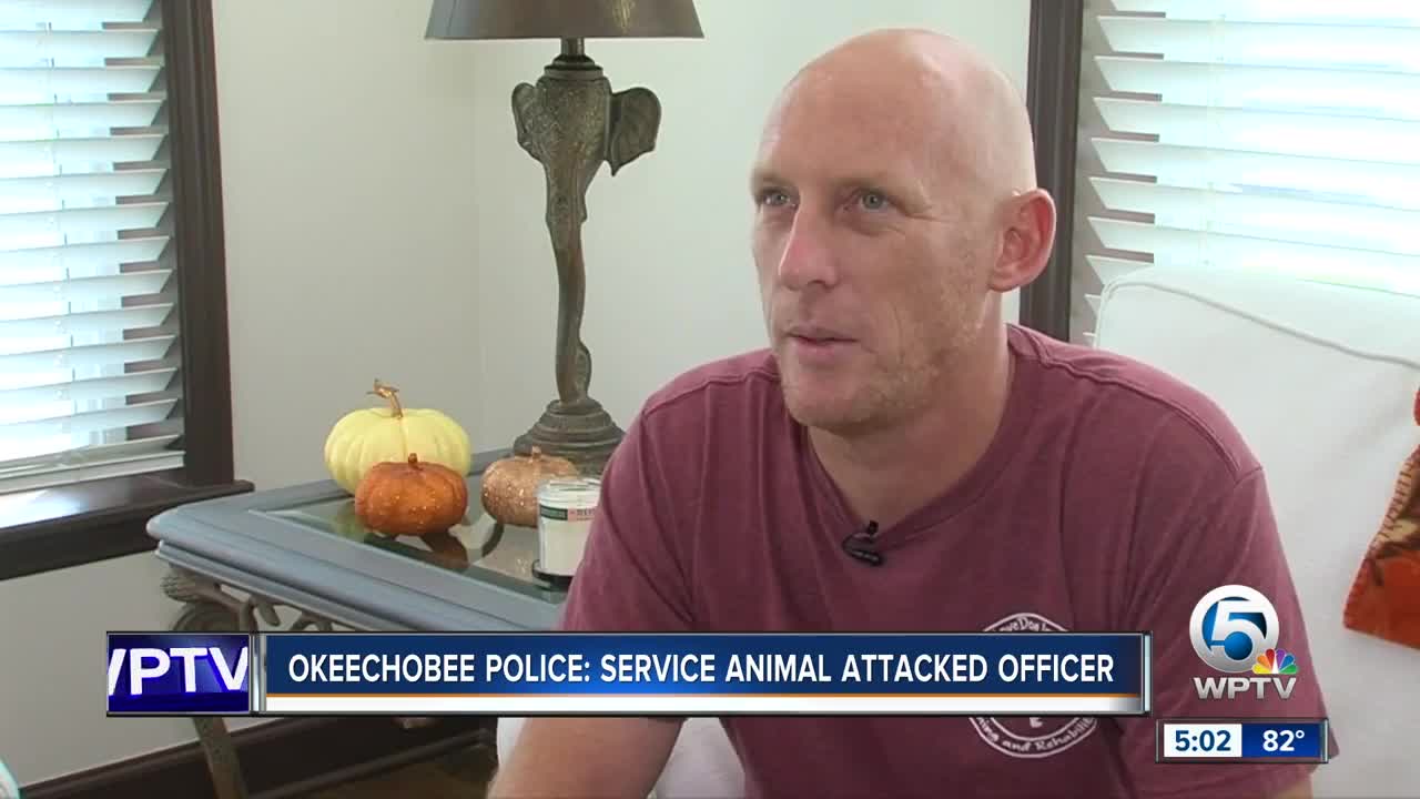 Cops: Okeechobee police officer shot, killed service dog who attacked him